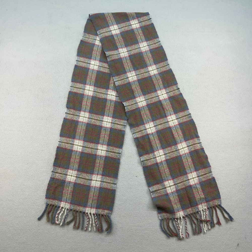 Royal Speyside Plaid Scarf 100% Lambswool Made in Scotland with Fringe